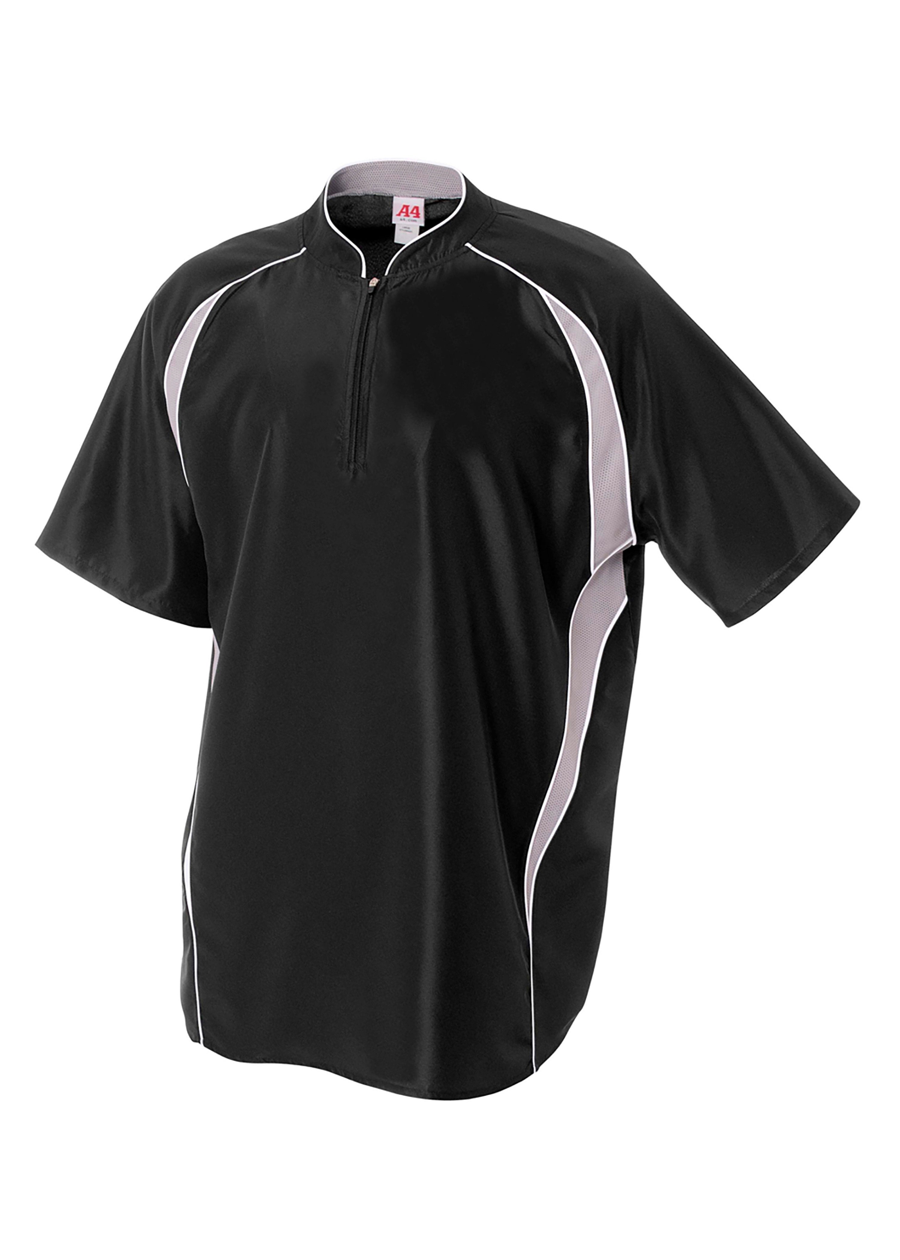 Rawlings Youth Short Sleeve Launch Cage Jacket Black M