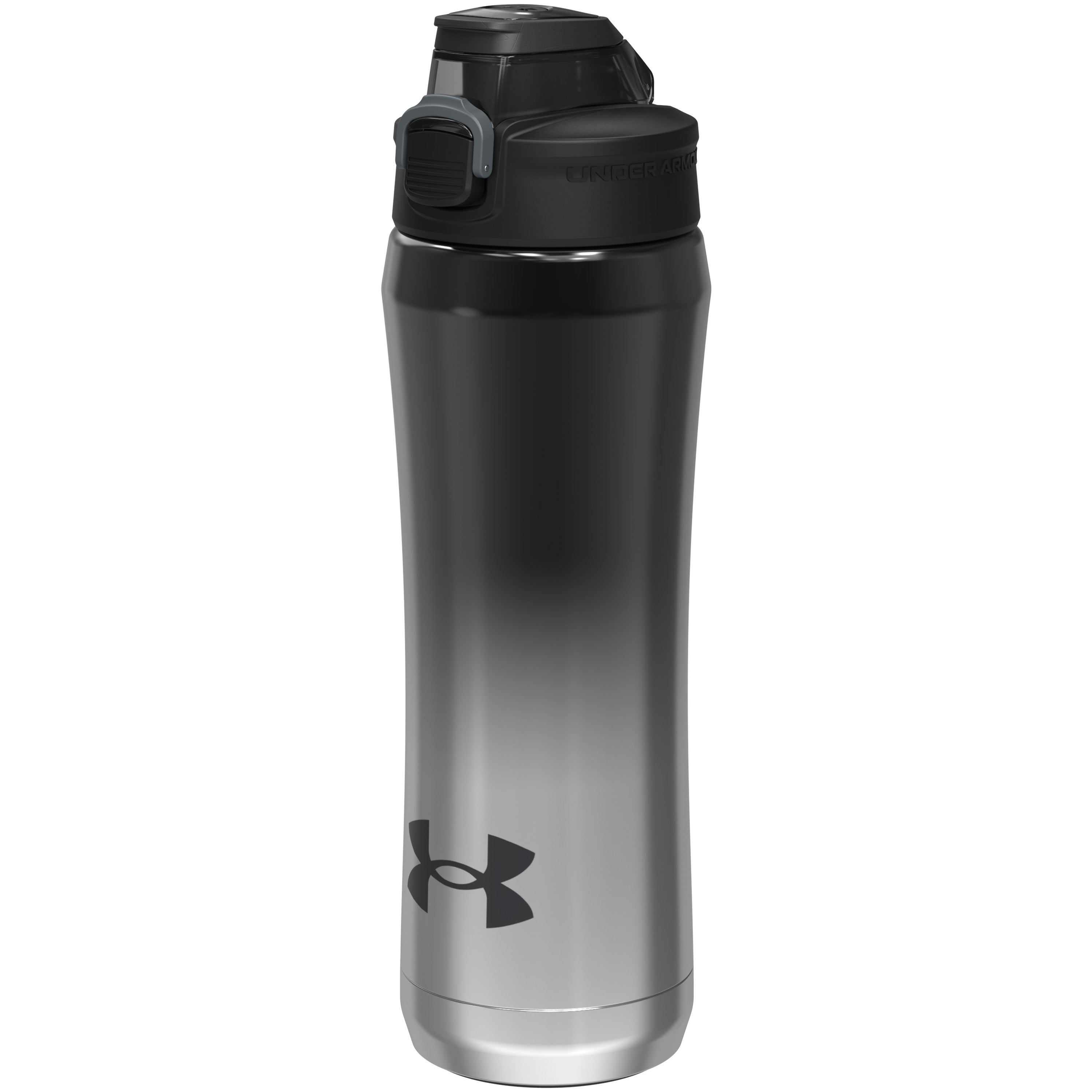 32 oz Black/Pitch Gray Sideline Squeeze Water Bottle by Under