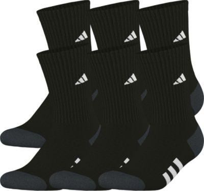 adidas Cushioned Mixed Crew Socks 6 Pairs - Green | Men's Training | adidas  US