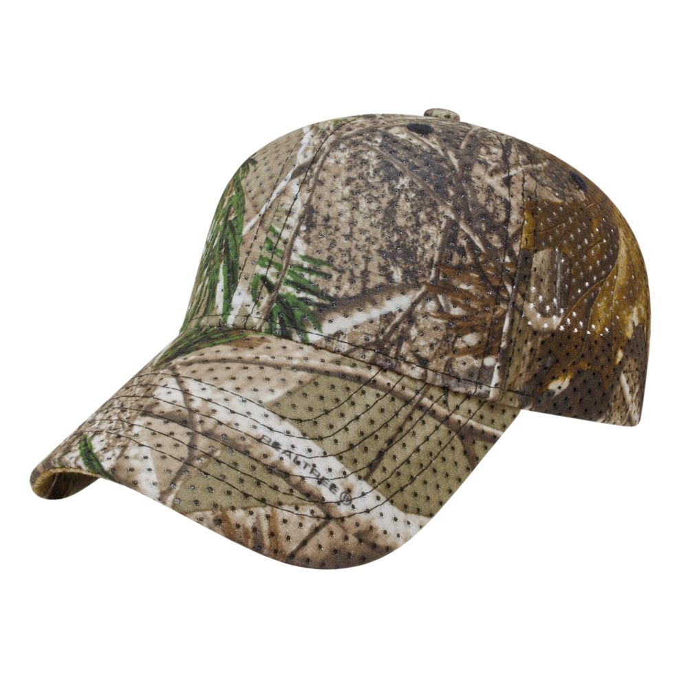 Cap America i2028 Polyester Large Mesh Camo Cap - League Outfitters