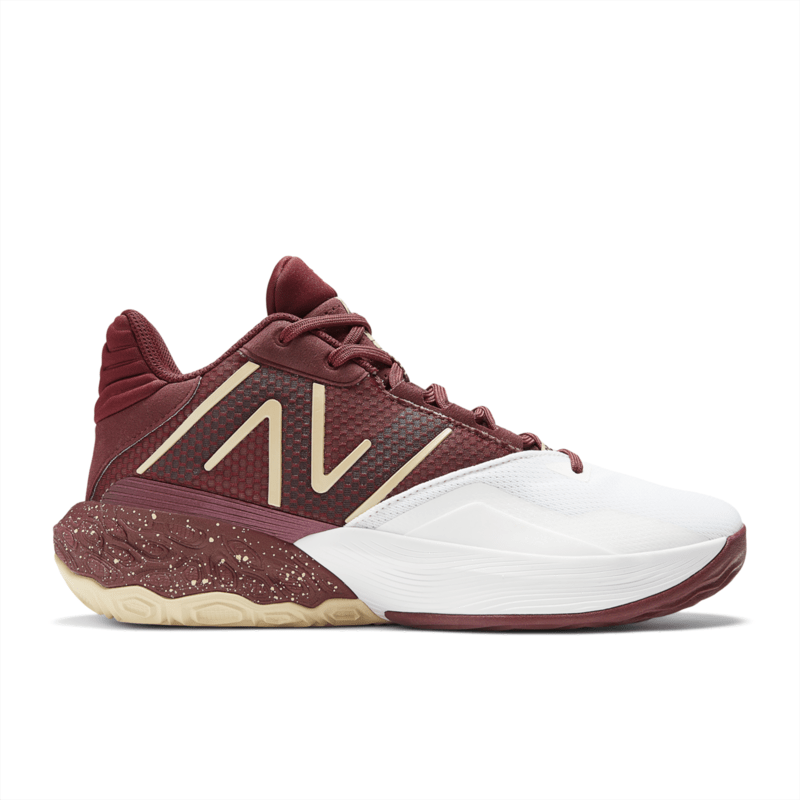 New Balance TWO WXY V4 Basketball Shoe BB2WYBC4 Optic White Mercury Red Gold 4