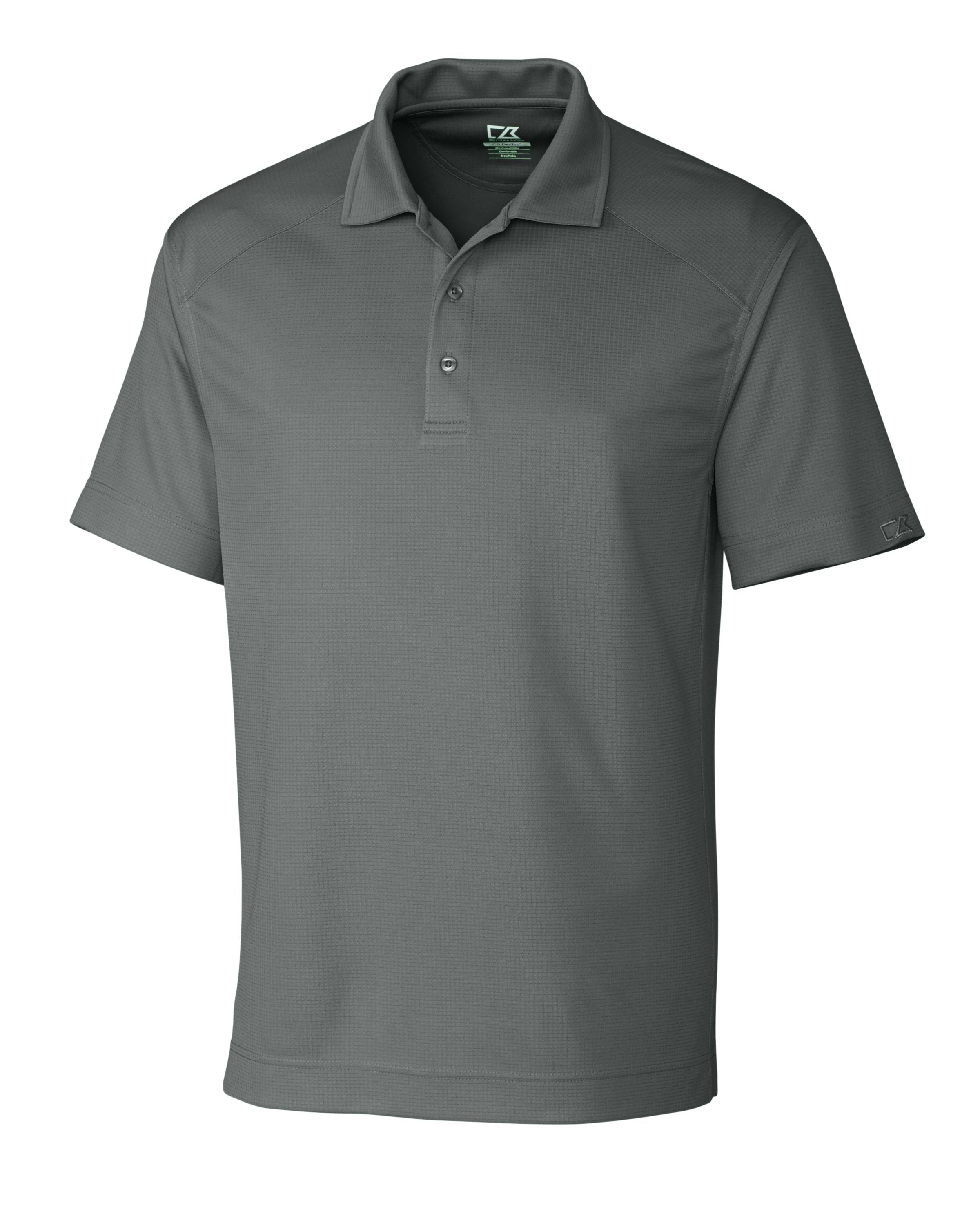 Boston Red Sox Cutter & Buck CB DryTec Genre Textured Solid Mens Big and Tall Polo