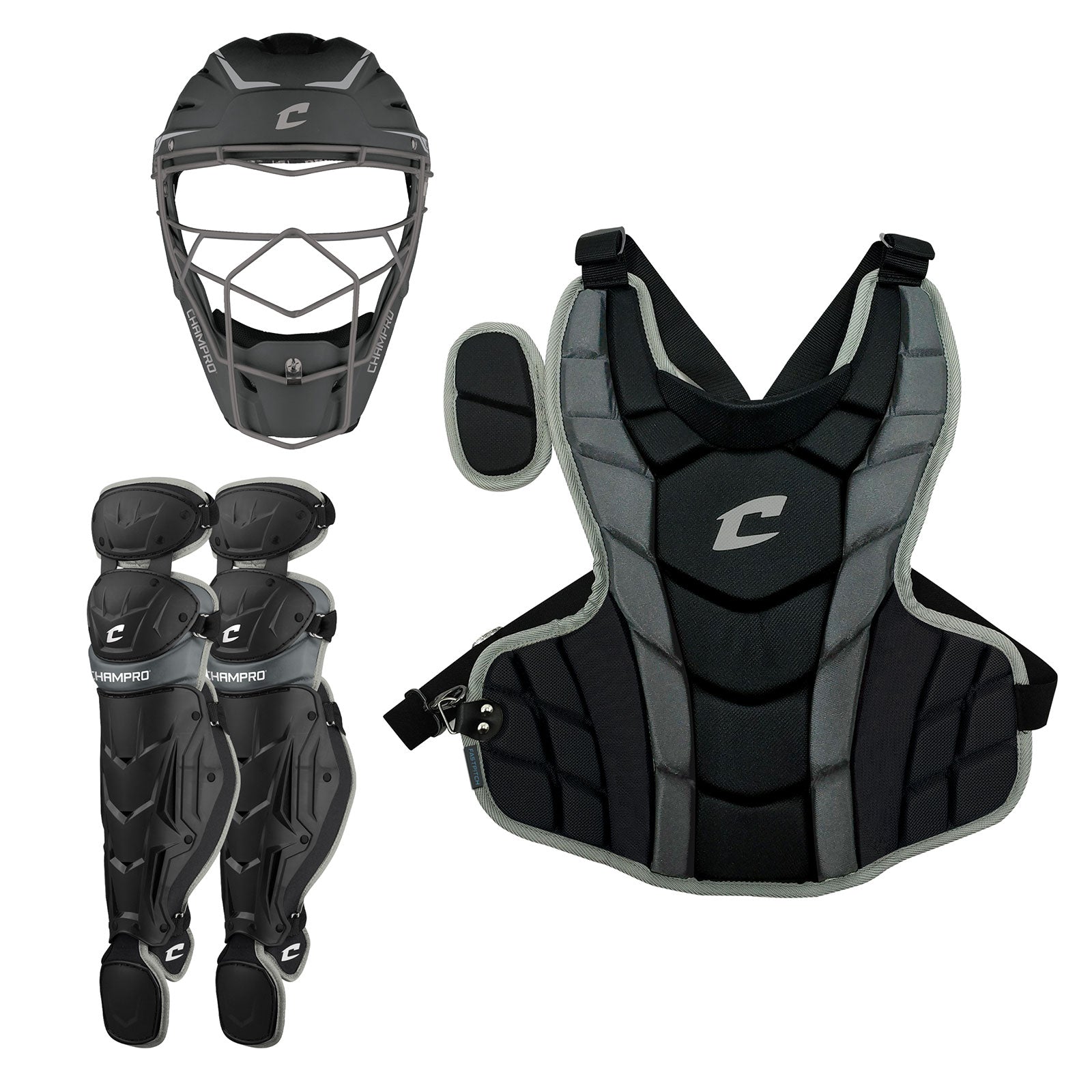 Champro Youth Helmax Catcher's Set, Ages 9-12