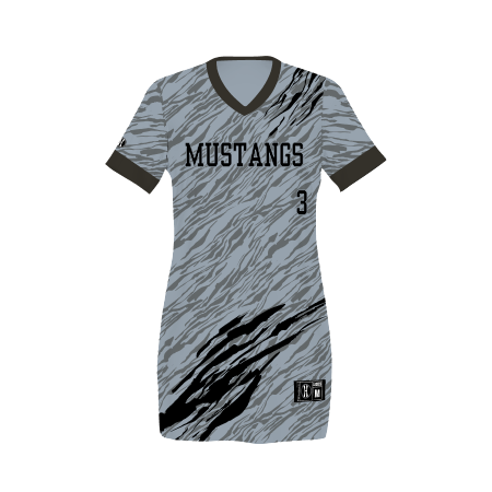 Youth FreeStyle Sublimated Reversible V-Neck Baseball Jersey