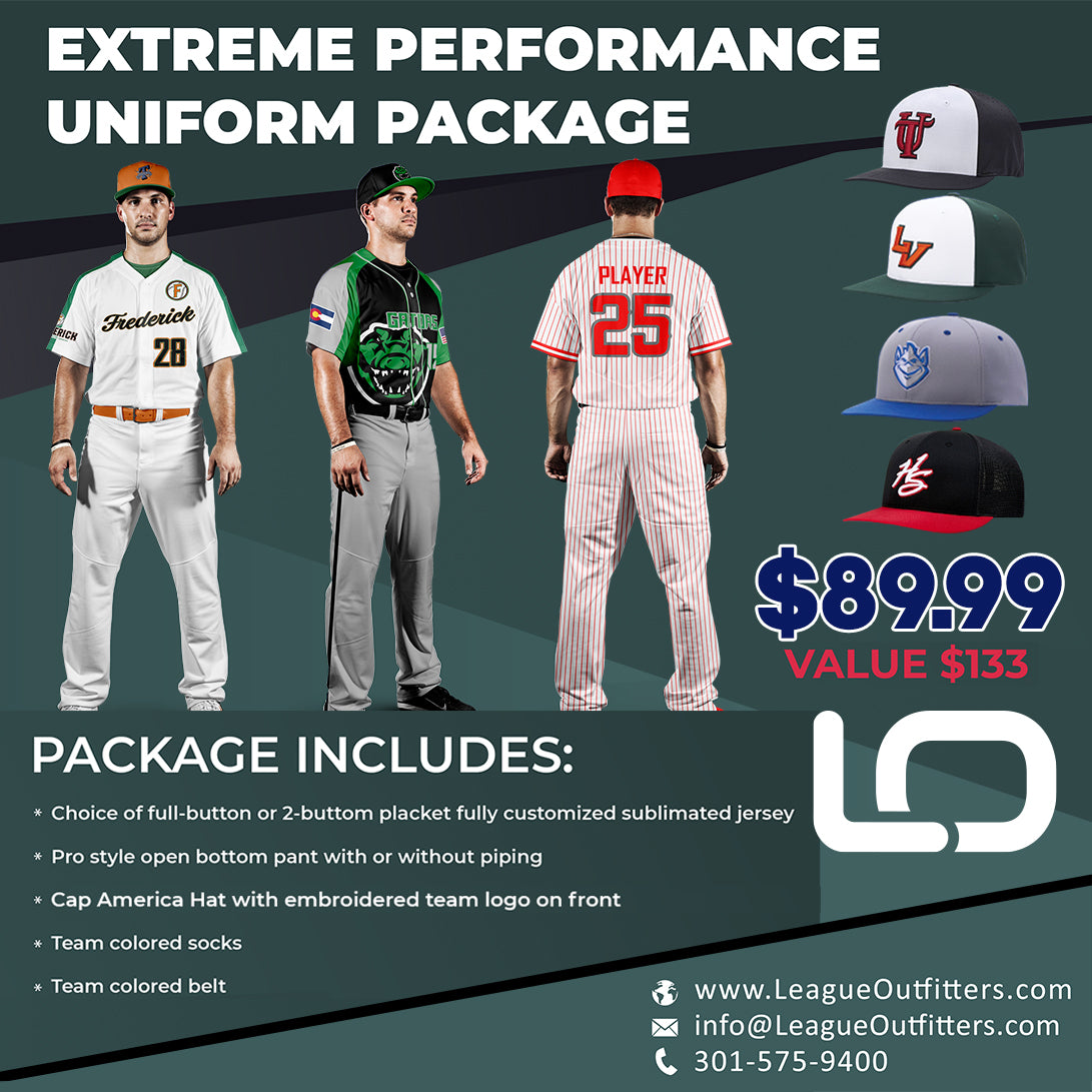 Baseball Warm-Up Uniform Package – League Outfitters