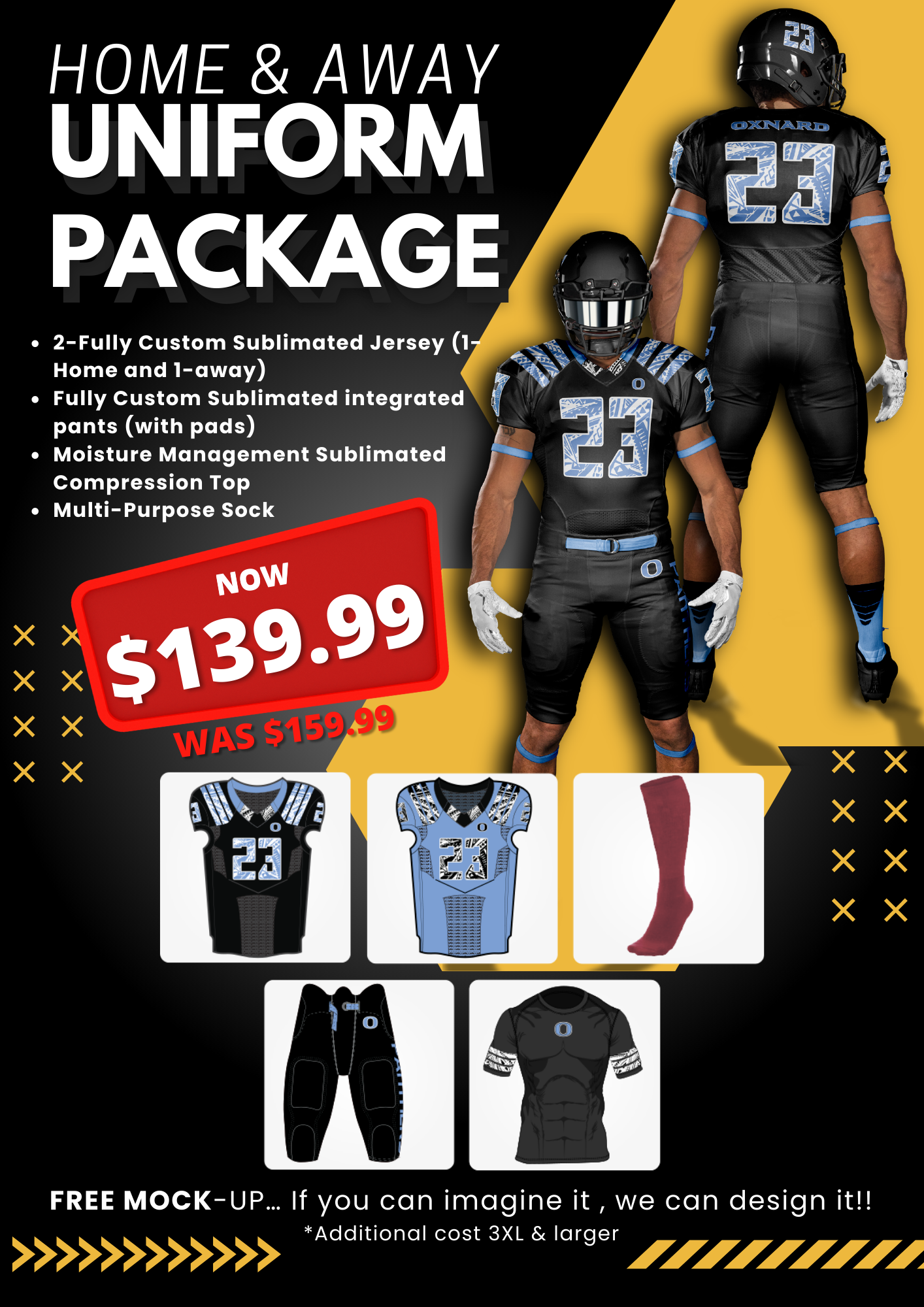 Louisville Football Sublimated Compression Shirt