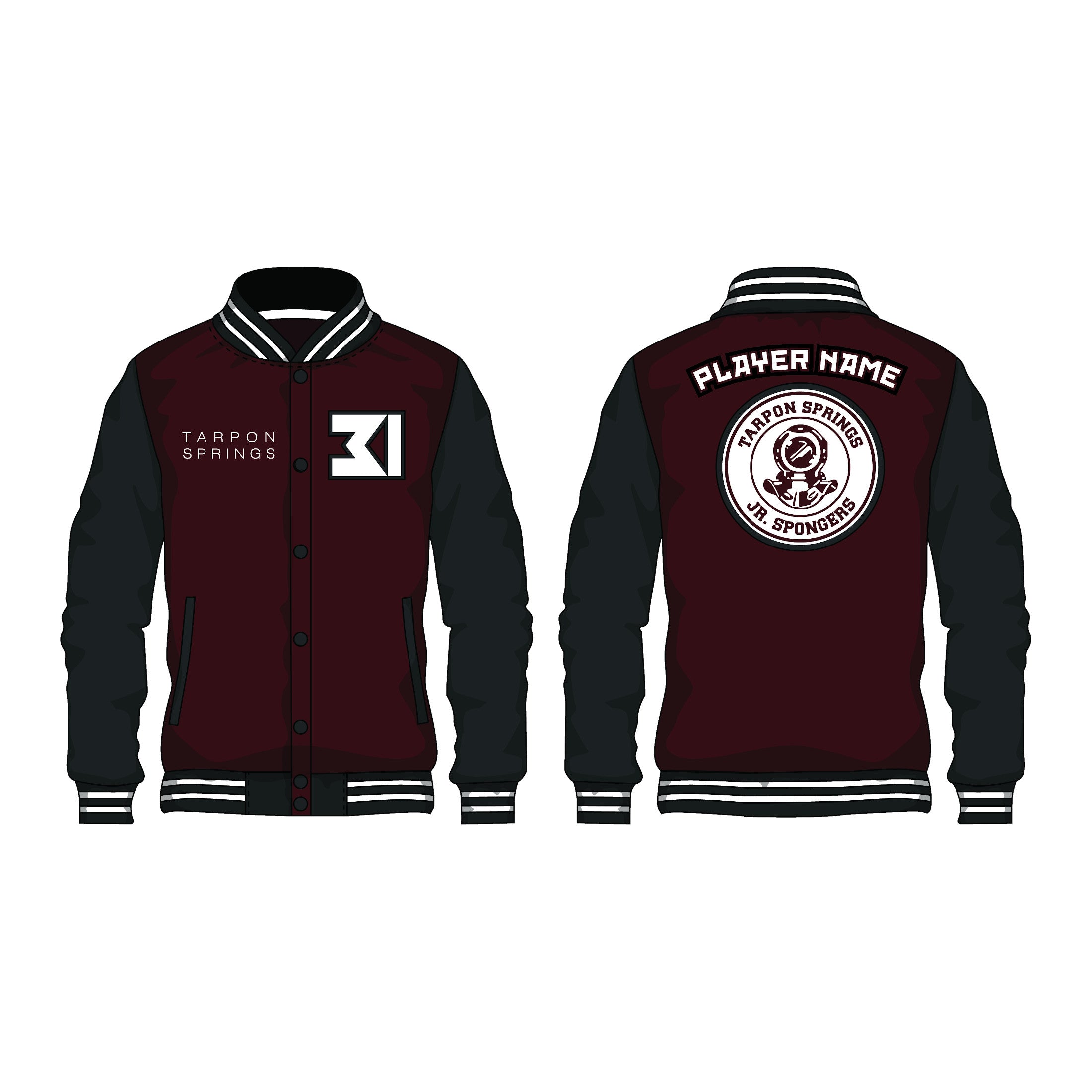 Louisville Slugger - Custom Athletic Zip-up Jacket