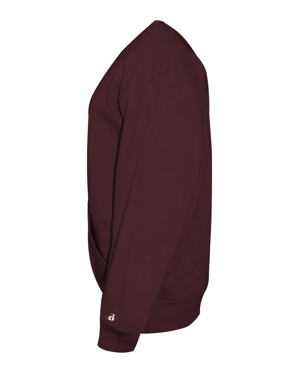 Badger Men's Pocket Crew Sweatshirt Badger