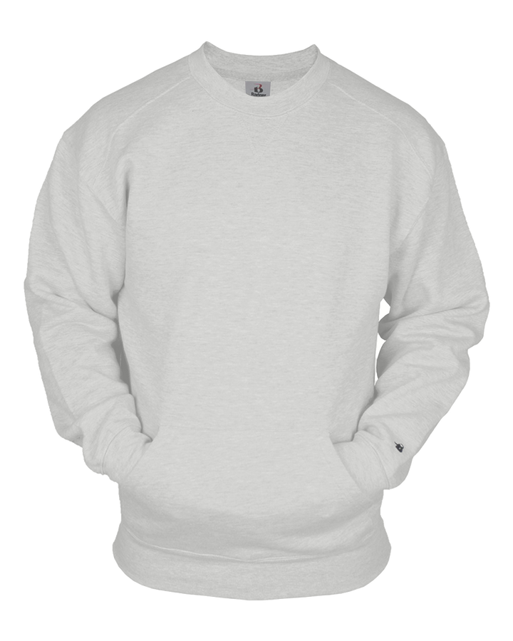 Badger Men's Pocket Crew Sweatshirt Badger