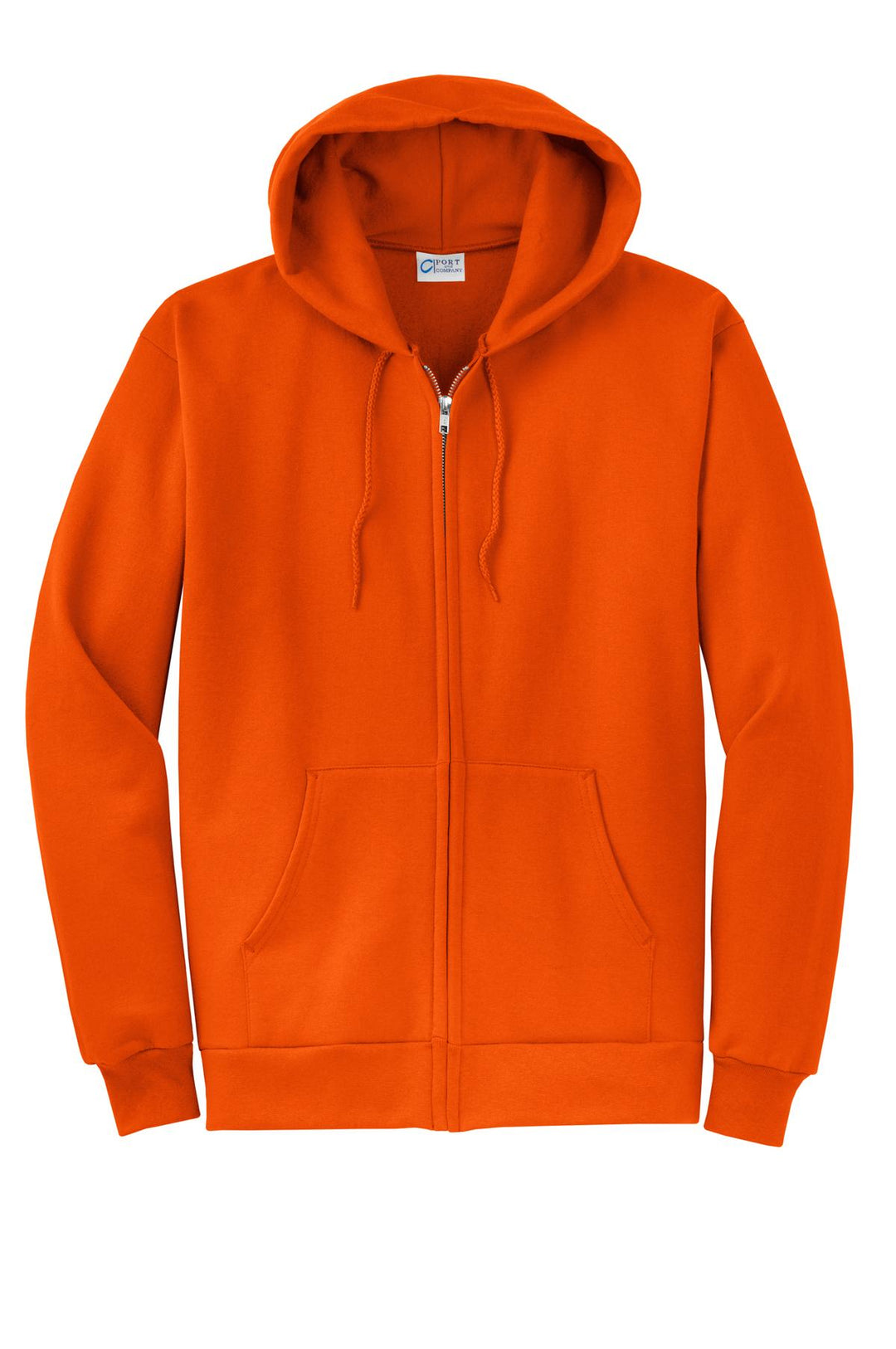 Port & Company - Men's Core Fleece Full-Zip Hooded Sweatshirt Mens Apparel Sweatshirts & Fleece