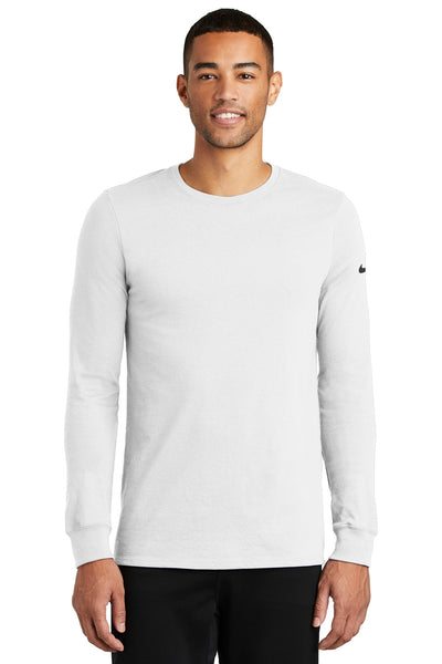 Nike Men's Dri-FIT Cotton/Poly Long Sleeve Tee Shirt. NKBQ5230 Nike