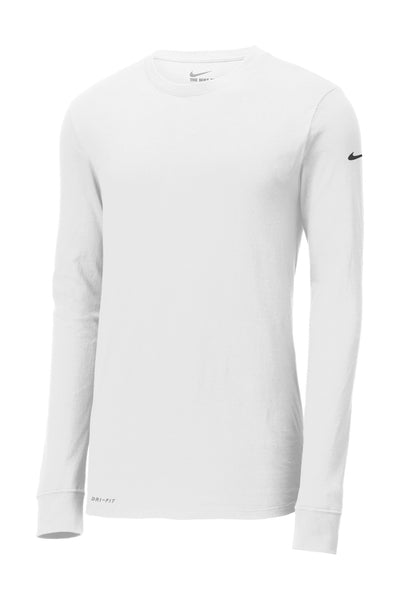 Nike Men's Dri-FIT Cotton/Poly Long Sleeve Tee Shirt. NKBQ5230 Nike