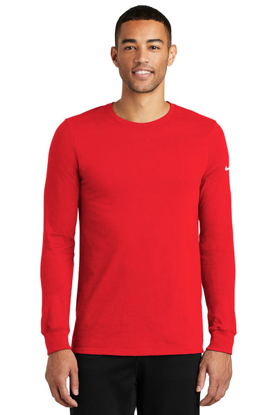 Nike Men's Dri-FIT Cotton/Poly Long Sleeve Tee Shirt. NKBQ5230 Nike