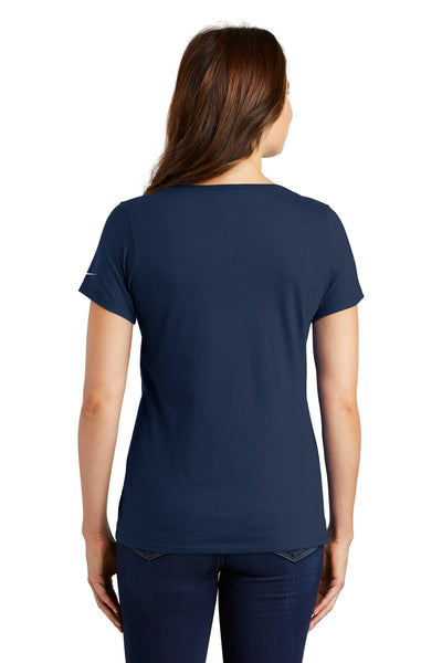 Nike Women's Core Cotton Scoop Neck Tee Shirt. NKBQ5236 Nike