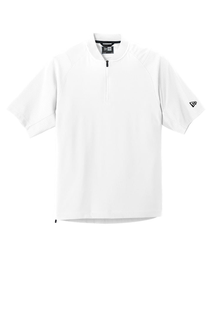 New Era Men's Cage Short Sleeve 1/4-Zip Jacket. NEA600 New Era