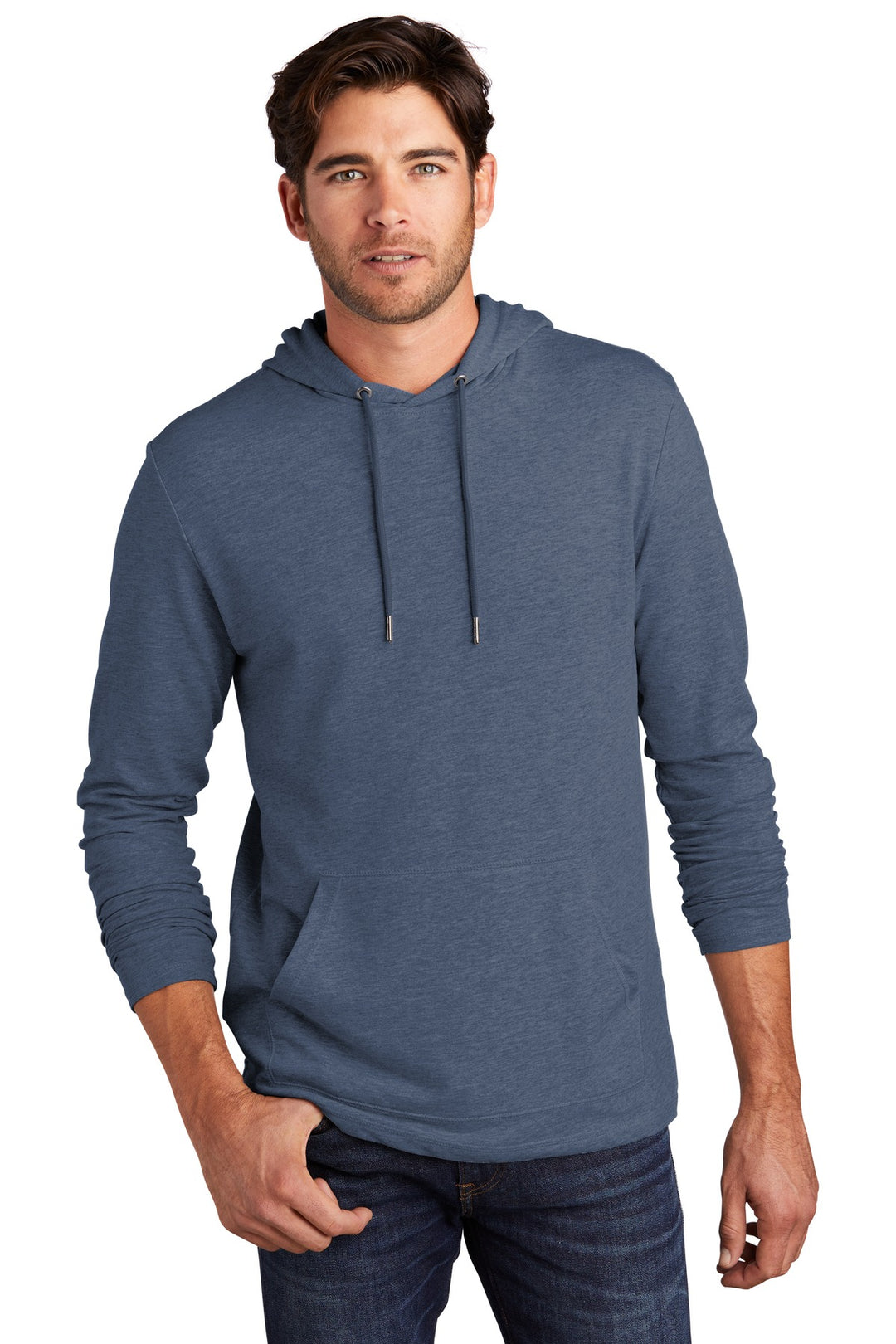 District Mens Featherweight French Terry Hoodie DT571 District