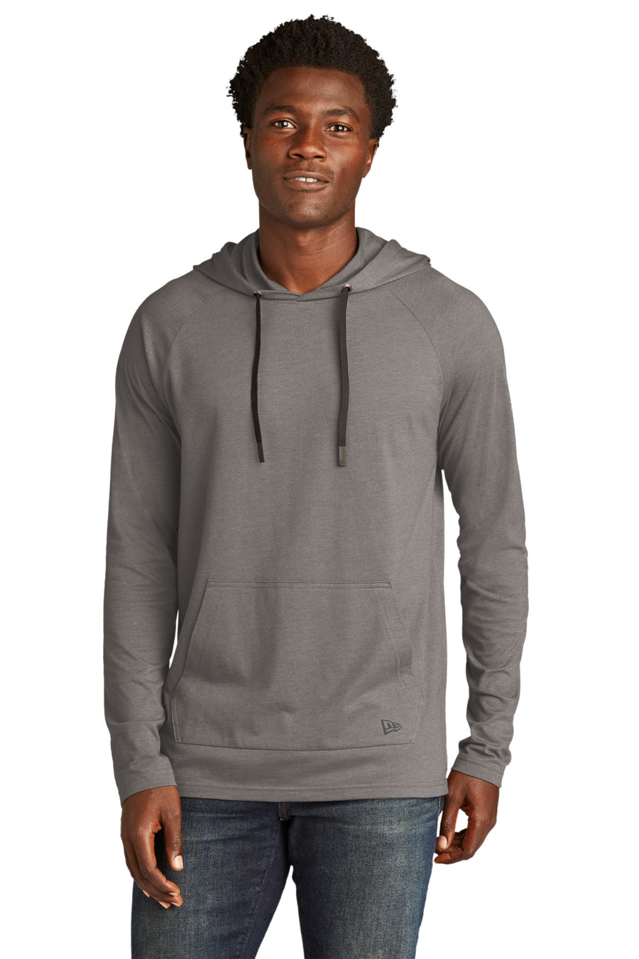 New Era Men's Tri-Blend Hoodie. NEA137 New Era