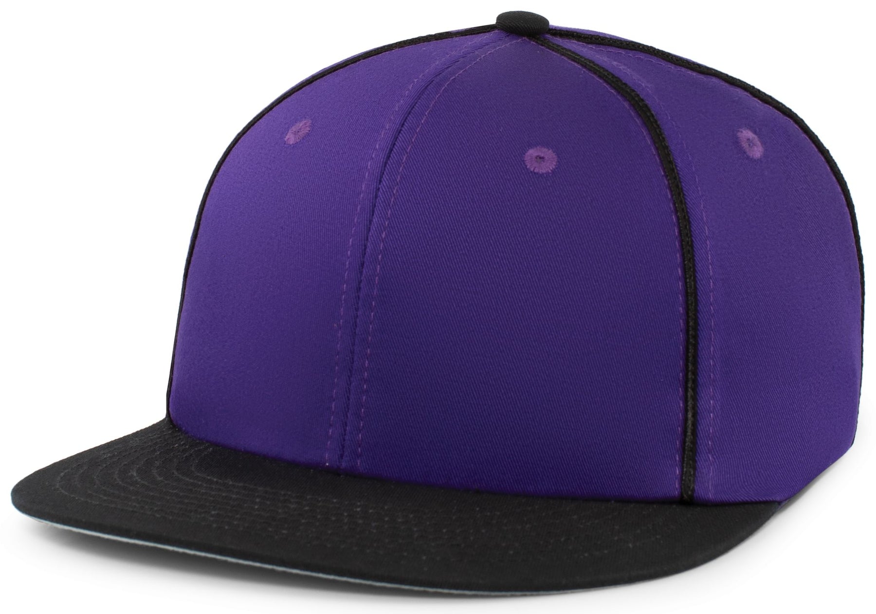 Louisville Slugger Baseball Cap - Purple, Black and White