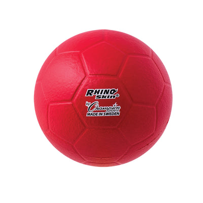 Champion Sports Rhino Skin Molded Foam Size 3 Mini Soccer Ball Red Champion Sports