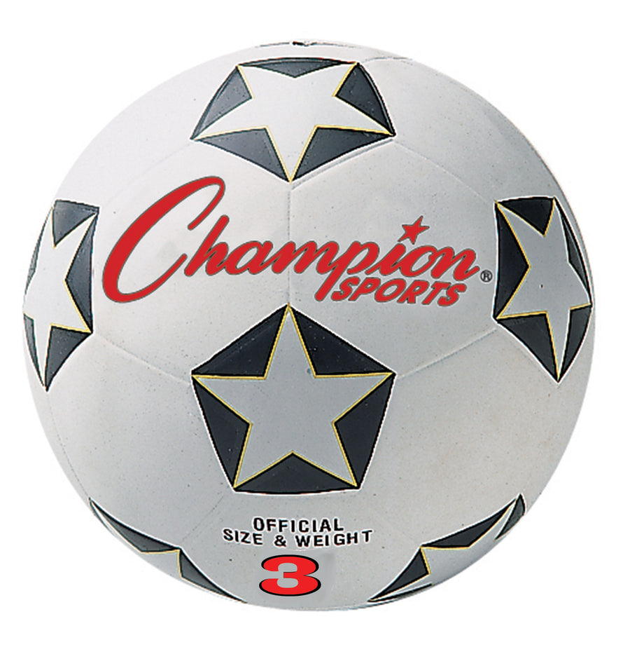 Champion Sports Rubber Soccer Ball Champion Sports