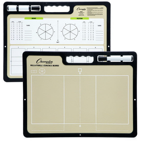 Champion Sports Extra Large Volleyball Coaches Board Champion Sports