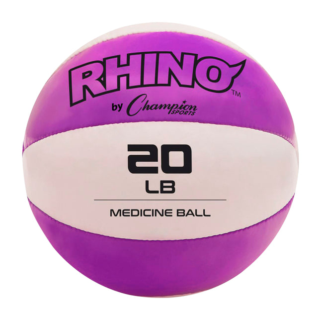 Champion Sports Rhino Leather Medicine Ball Champion Sports