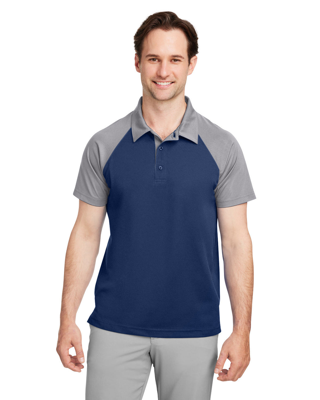 Team 365 Men's Command Snag-Protection Colorblock Polo Team 365