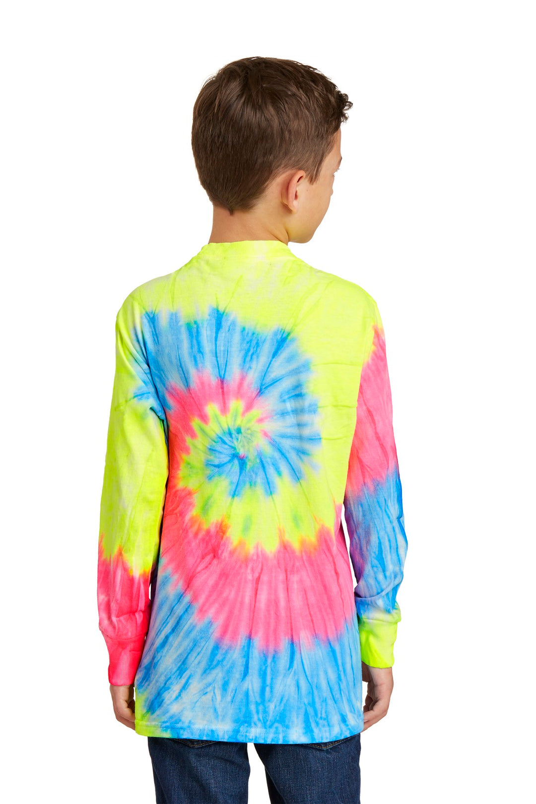 Port & Company - Youth Tie-Dye Long Sleeve Tee PC147YLS