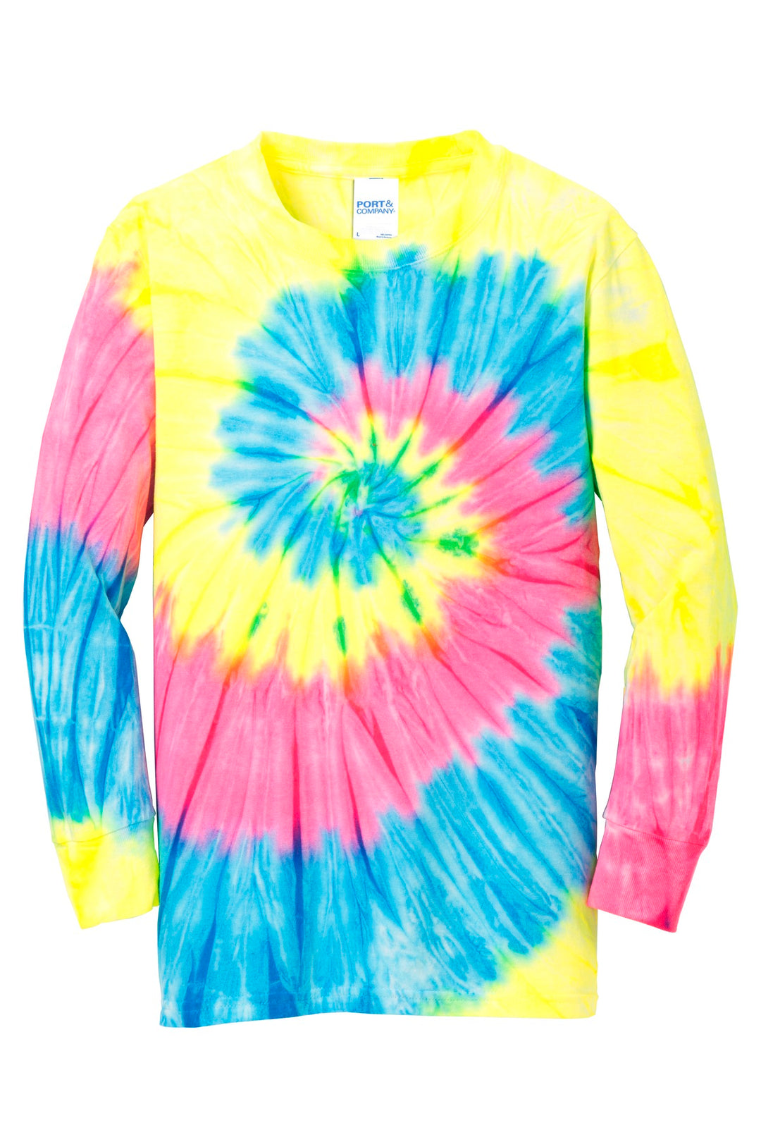 Port & Company - Youth Tie-Dye Long Sleeve Tee PC147YLS