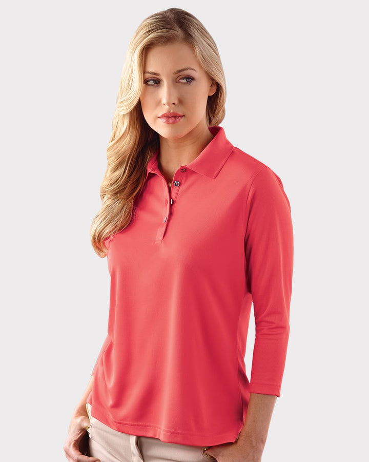 Paragon Women's Lady Palm Three-Quarter Sleeve Polo Paragon