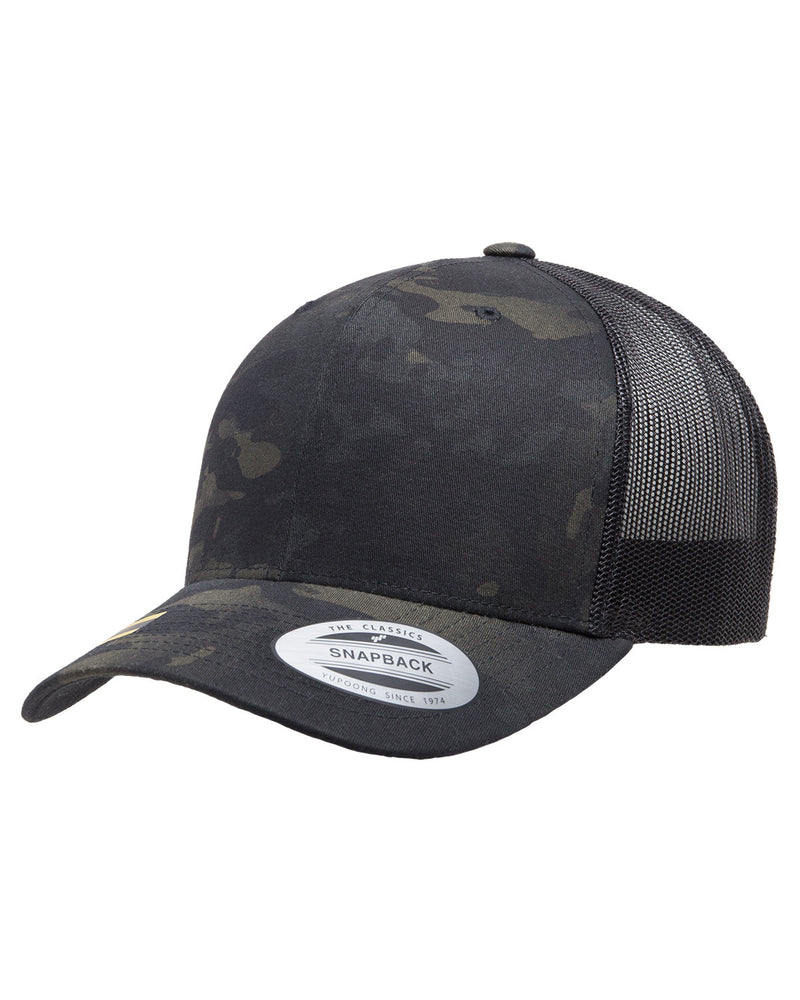 Yupoong YP Classics® Retro Trucker Multicam® Snapback Yupoong