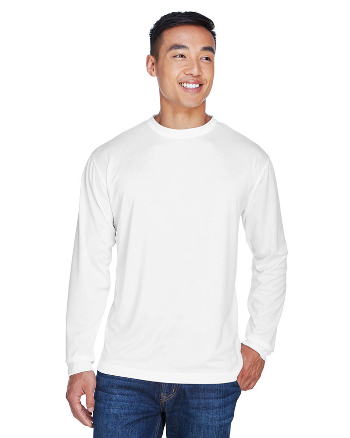 UltraClub Adult Cool & Dry Sport Long-Sleeve T-Shirt UltraClub