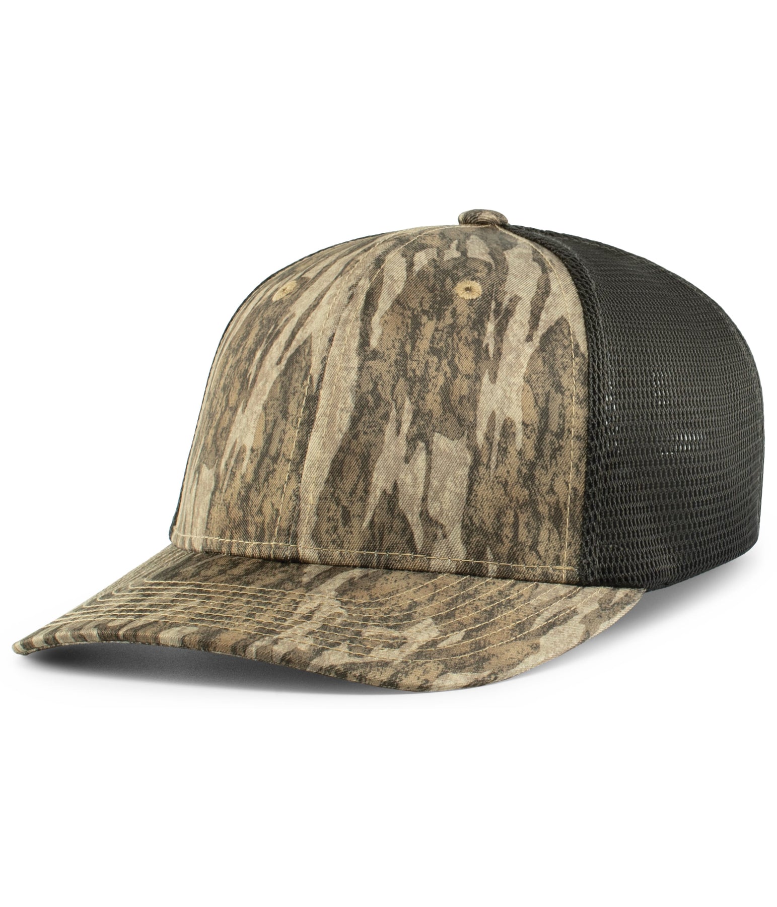 Mossy Oak® Low-Profile Trucker PacFlex Cap – League Outfitters