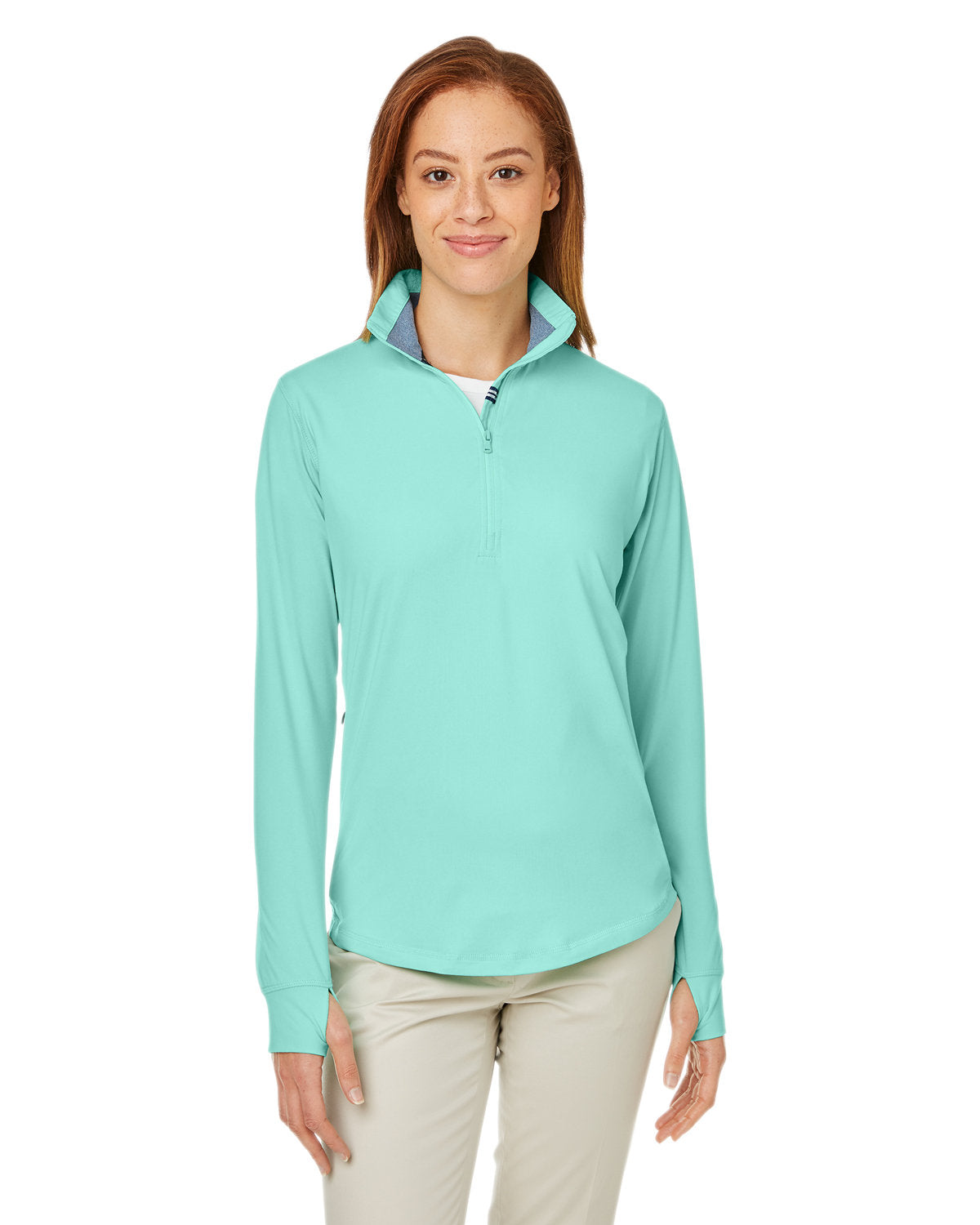 Nautica Ladies' Anchor Quarter-Zip Pullover