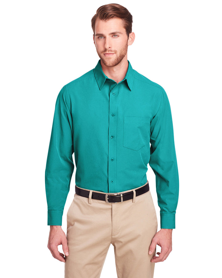 UltraClub Men's Bradley Performance Woven Shirt UltraClub