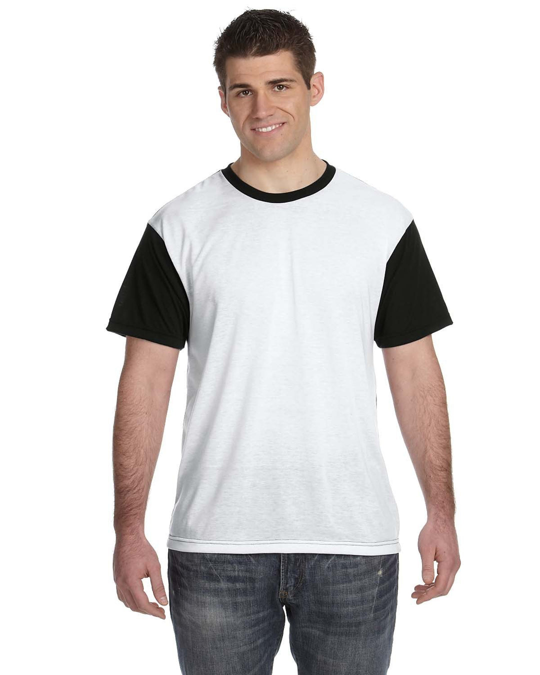 Sublivie Men's Blackout Sublimation T-Shirt Sublivie