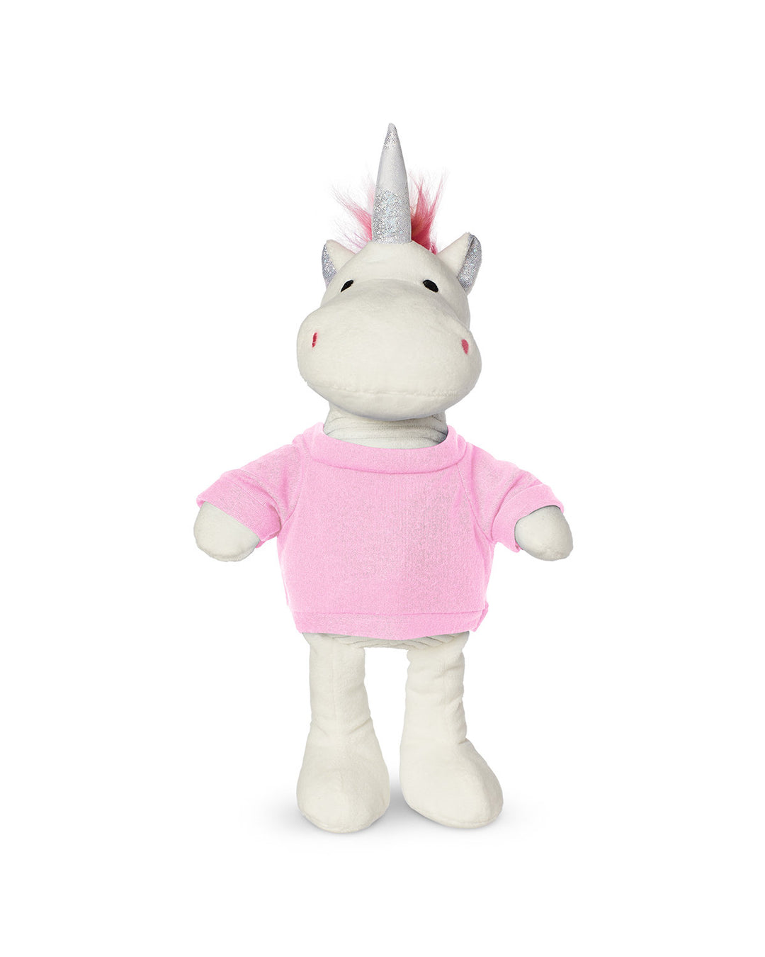 Prime Line 8.5" Plush Unicorn With T-Shirt Prime Line