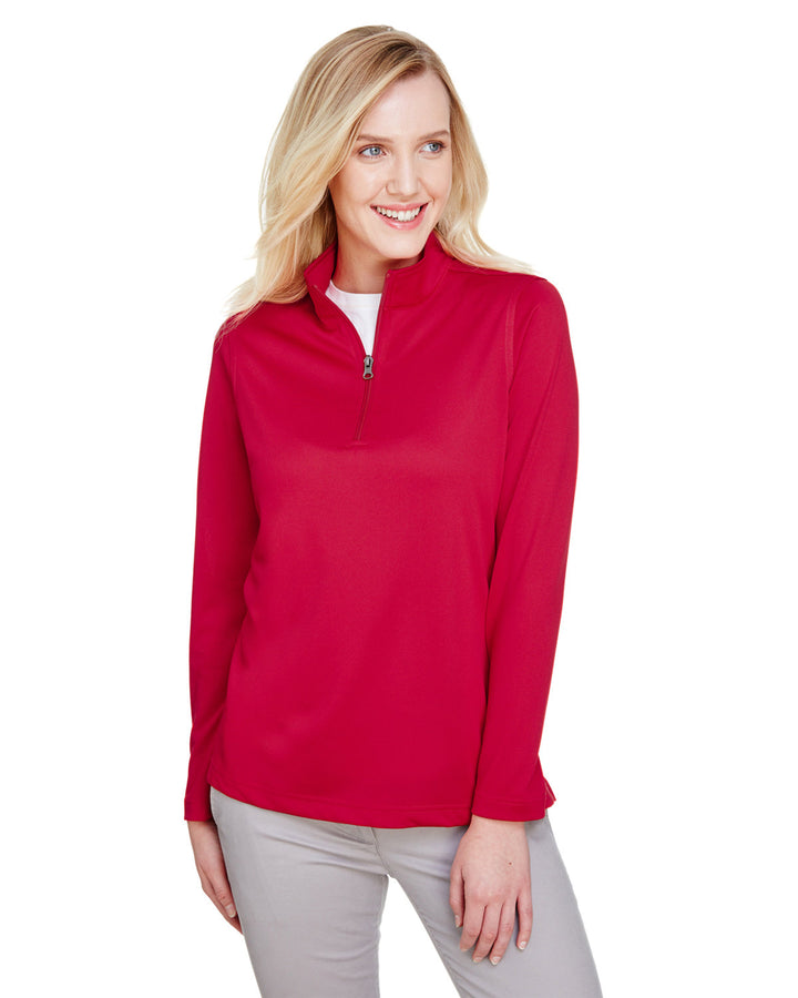 Harriton Ladies' Advantage Snag Protection Plus Quarter-Zip Harriton