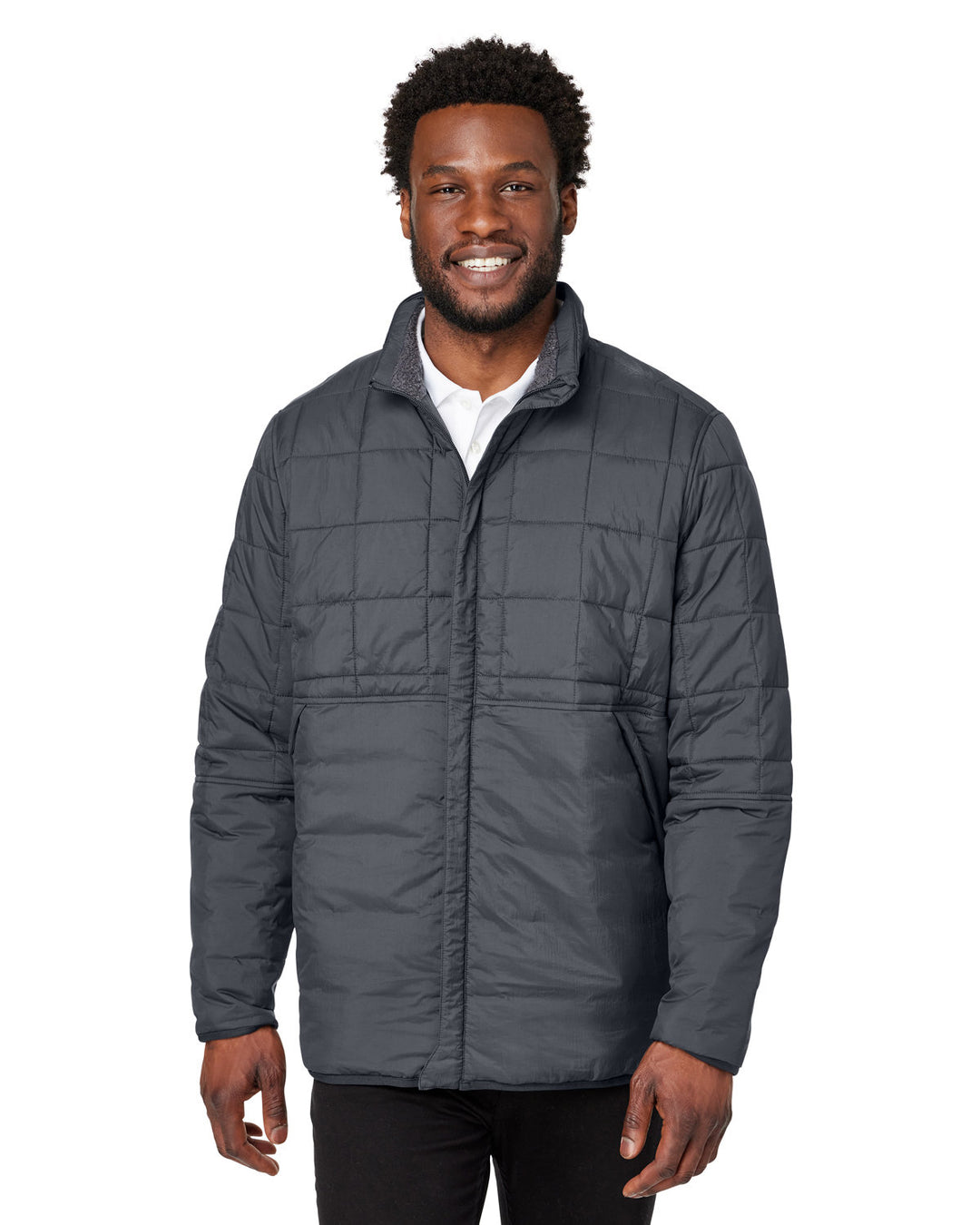 North End Unisex Aura Fleece-Lined Jacket North End