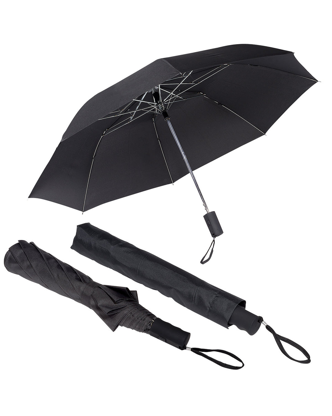 Prime Line Vented Auto Open Folding Umbrella Prime Line