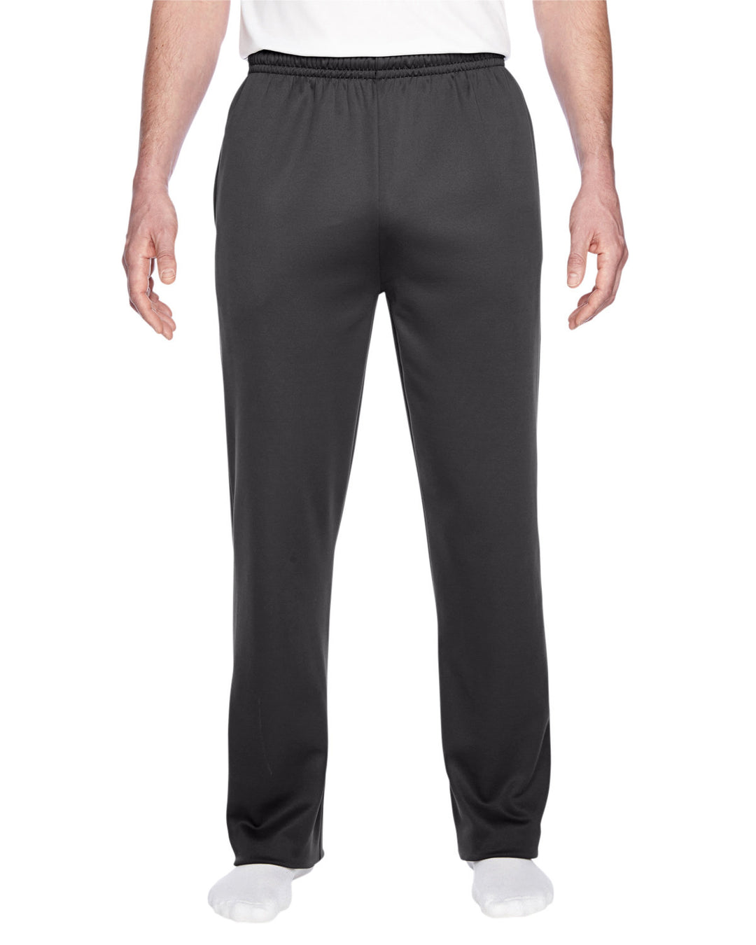 Jerzees Adult 6 oz. DRI-POWER® SPORT Pocketed Open-Bottom Sweatpant JERZEES