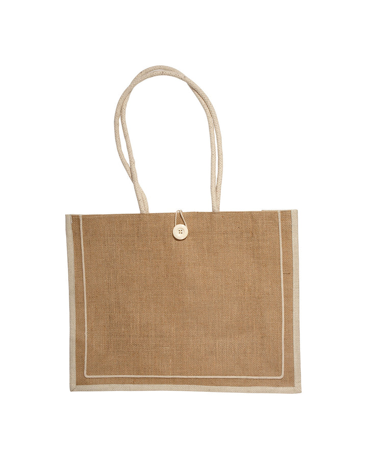 Prime Line Milan Jute Tote Prime Line