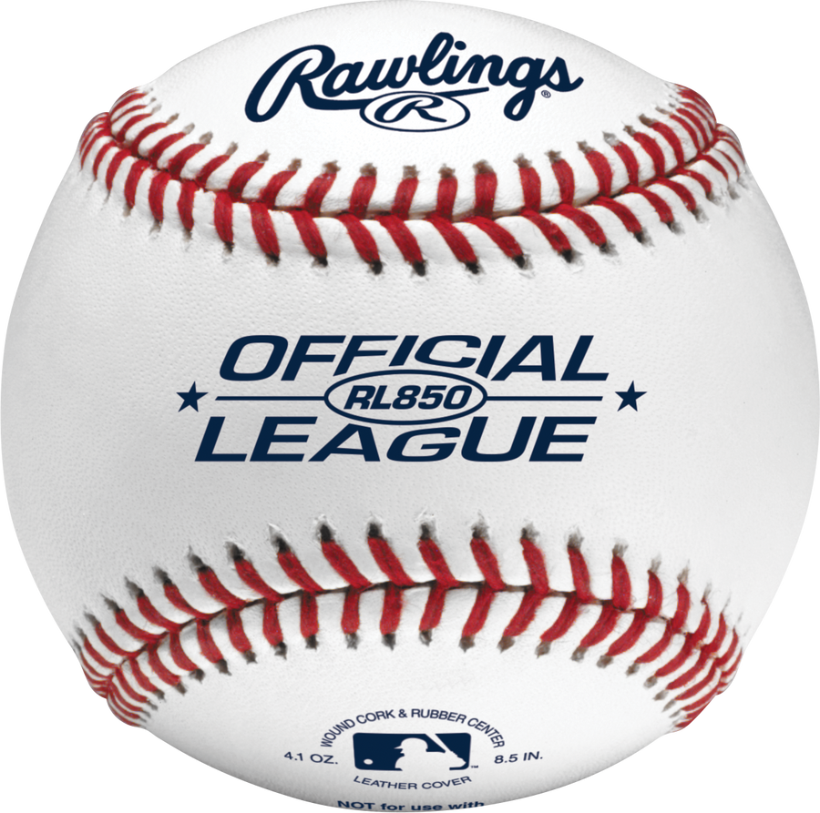 Rawlings Official League Leather 8.5" Baseball - Dozen Rawlings