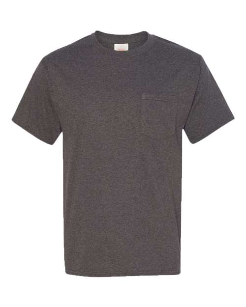 Hanes Men's Authentic Pocket T-Shirt Mens Apparel Shirts & Tops