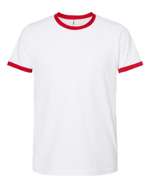 Tultex Unisex Fine Jersey Ringer T-Shirt Tultex