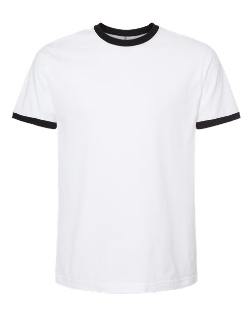 Tultex Unisex Fine Jersey Ringer T-Shirt Tultex