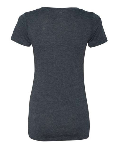 Next Level Women's Triblend Deep V-Neck T-Shirt Next Level