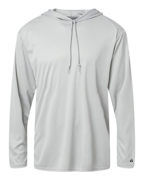 Badger Men's B-Core Hooded Long Sleeve T-Shirt Badger