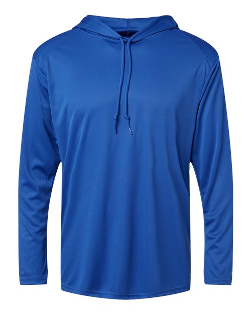 Badger Men's B-Core Hooded Long Sleeve T-Shirt Badger