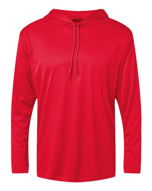 Badger Men's B-Core Hooded Long Sleeve T-Shirt Badger